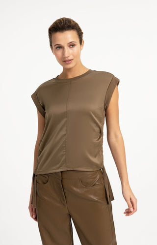 Top with Drawstring Detail