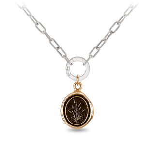 Tranquility Small Paperclip Chain Necklace