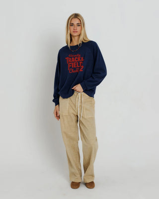 Varsity Track & Field Raglan Crew
