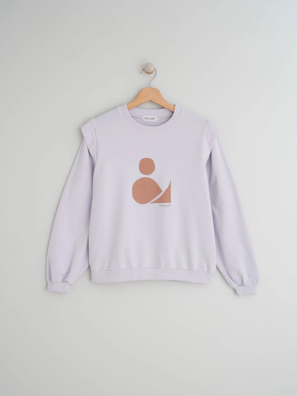Cotton Printed Sweatshirt - Lilac Jasper