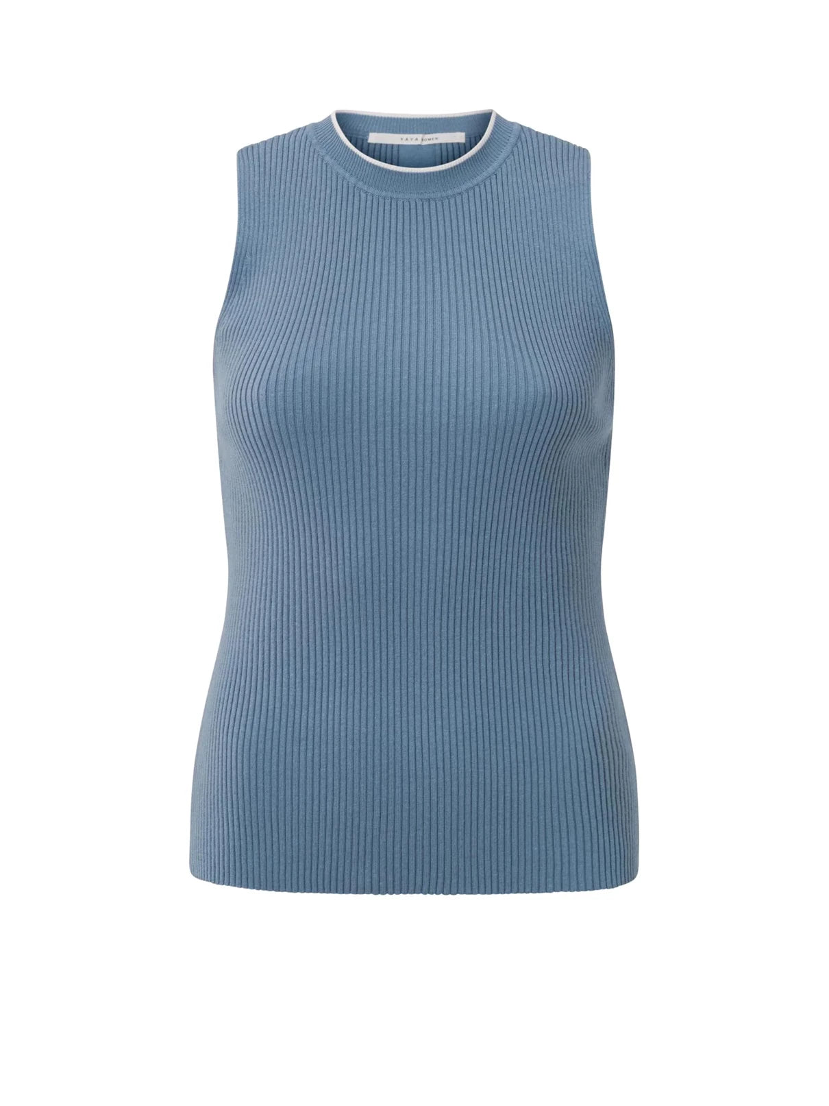 Rib Knitted Tank Top (More Colours)