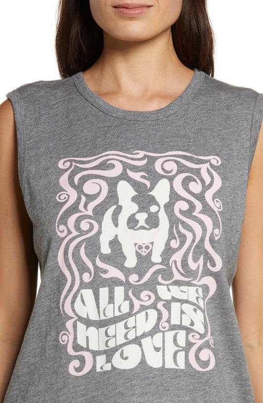 Woof For Love Tank