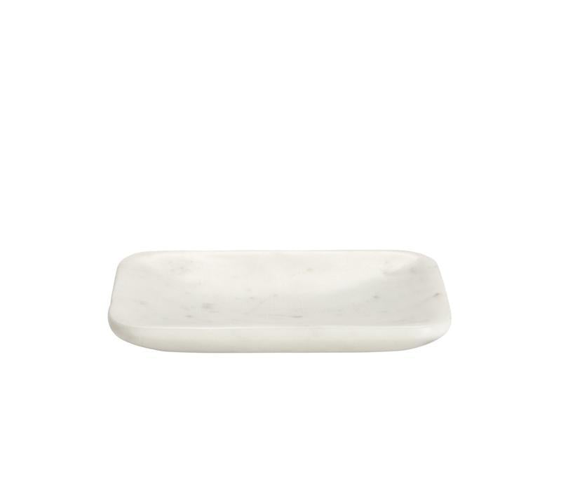 Marble Soap Dish Rounded Edges