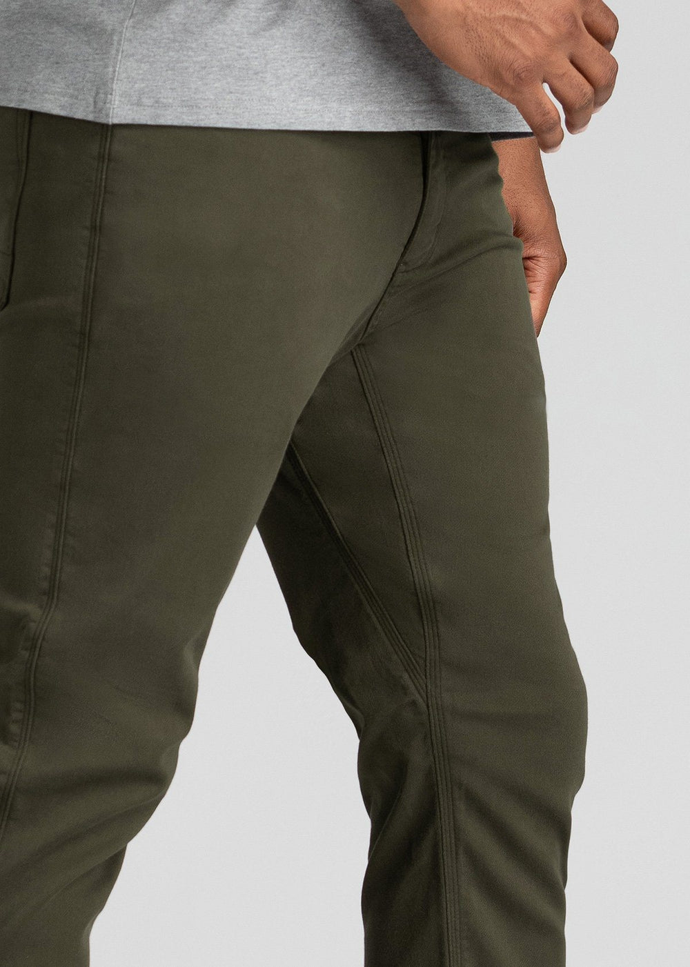 No Sweat Relaxed Jogger- Army Green