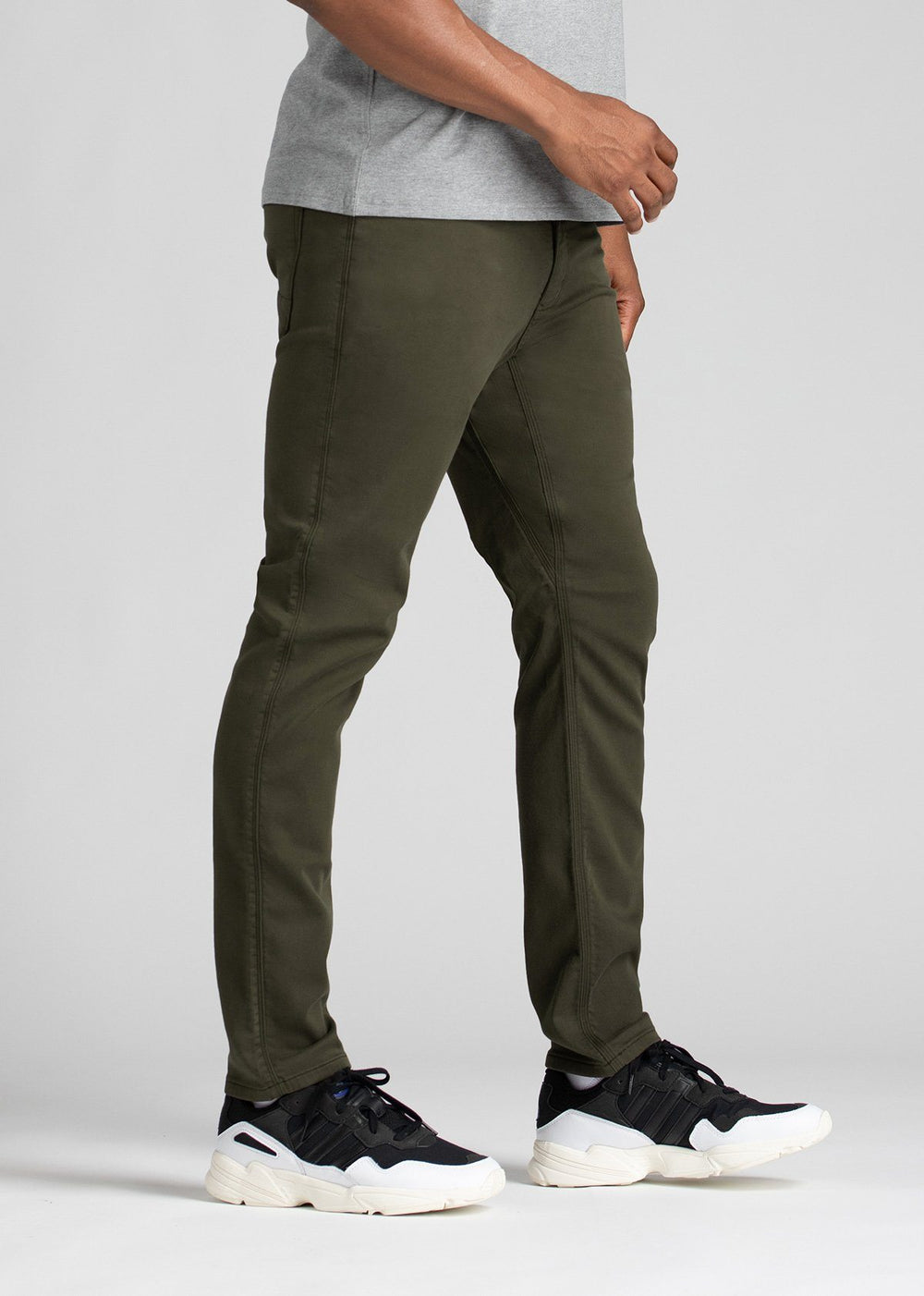 No Sweat Relaxed Jogger- Army Green