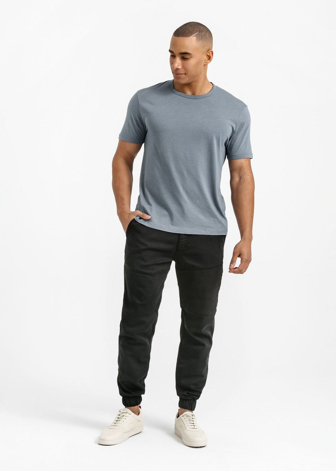No Sweat Relaxed Jogger-Black
