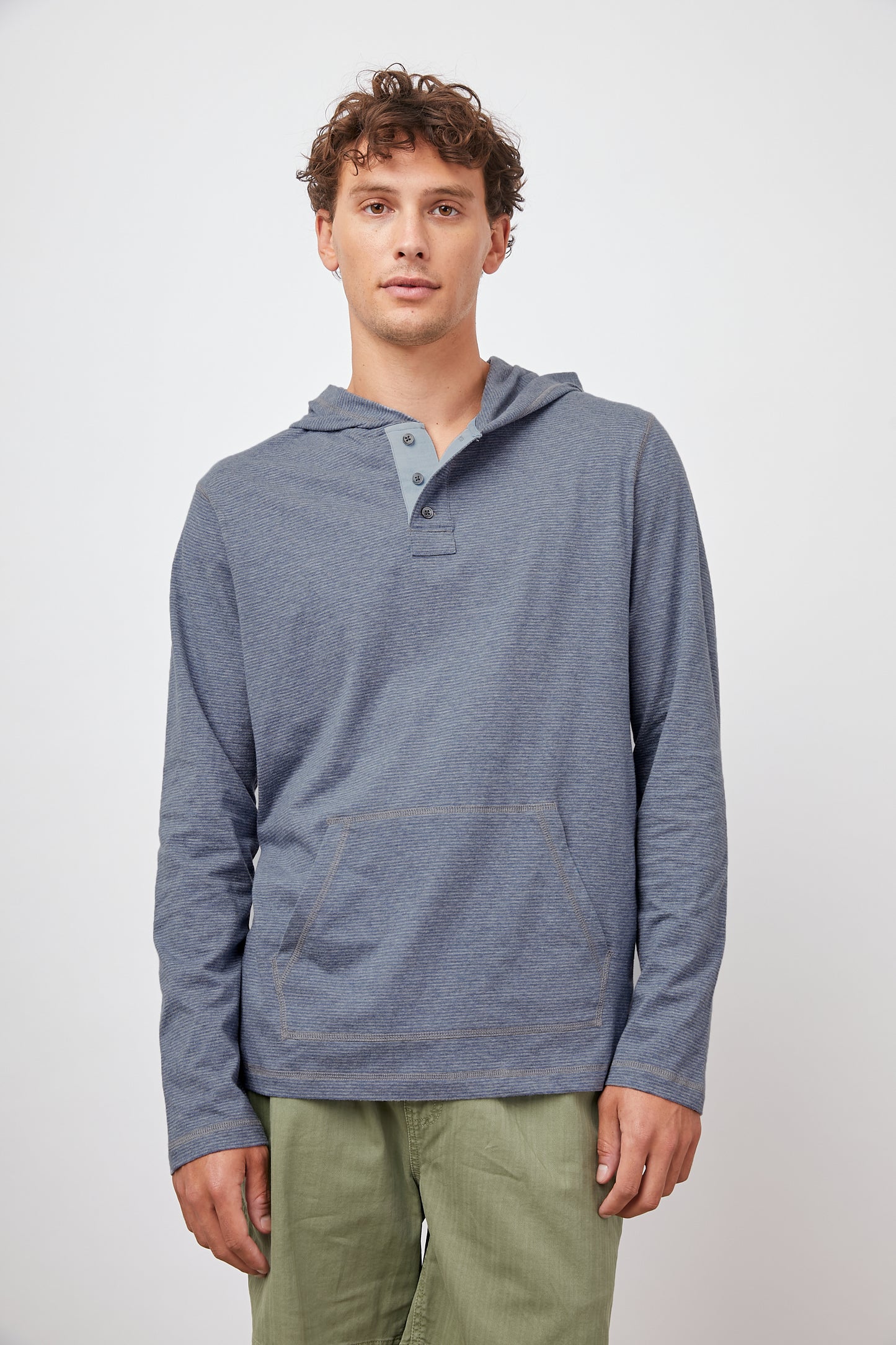 Weston Bay Stripe Pullover Sweatshirt