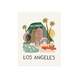 Los Angeles Print 11 X 14