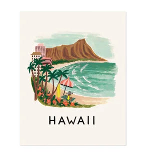 Hawaii Print 11 X 14