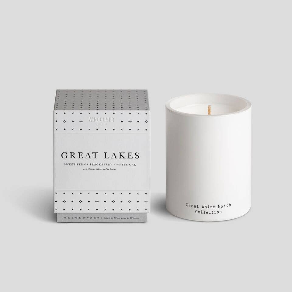 10oz Great Lakes Boxed Candle