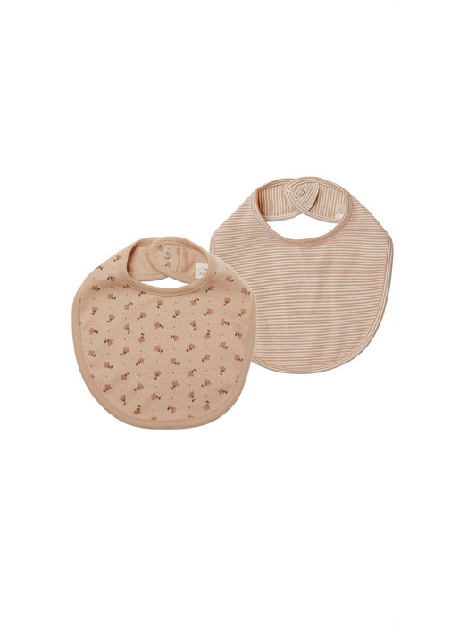 Jersey Snap Bib - 2 pack (More colours)