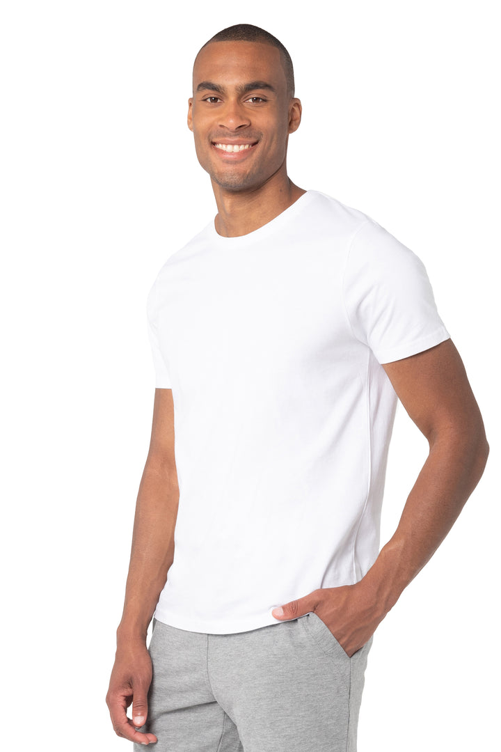Elemental Organic Cotton Crewneck T-Shirt - White